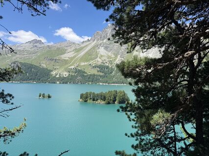 Foto von Astrid entlang der Tour