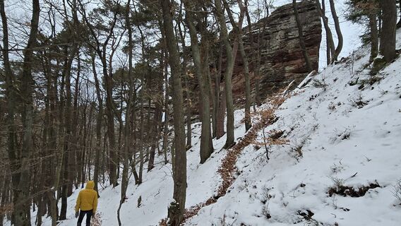 Foto de Katja Senkel a lo largo del recorrido