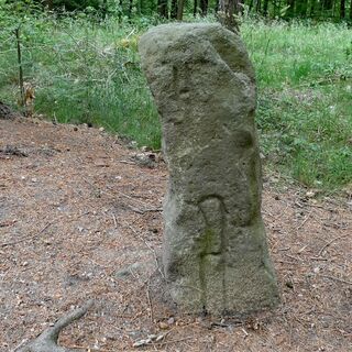 Steinernes Messer in der Dippoldiswalder Heide