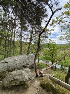 Foto de Friedrich Schlager a lo largo del recorrido