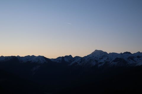 Abendstimmung auf dem Ofenpass