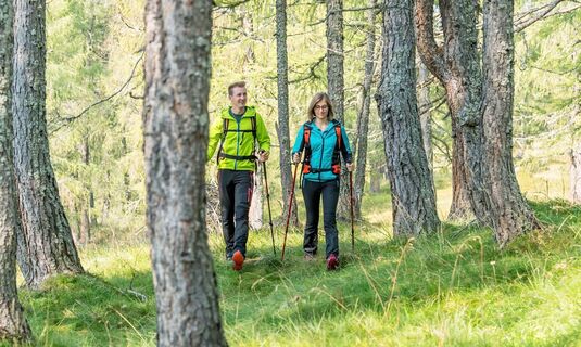 Wandern inmitten unberührter Natur