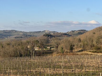 Foto von Nina in Chianti entlang der Tour