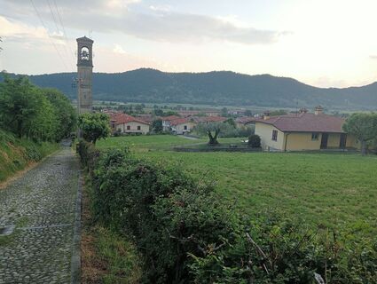 Foto de simone ravasi a lo largo del recorrido