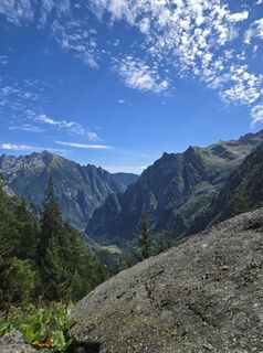 Foto von Francesca Semeraro entlang der Tour
