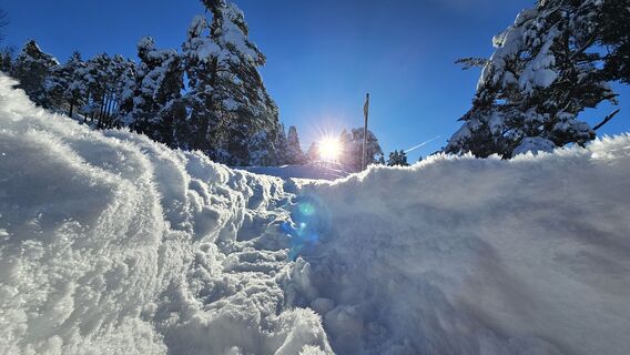 Foto von Christof Rohrmoser entlang der Tour