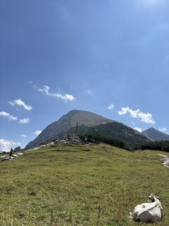 Foto von Heinz Sperl entlang der Tour