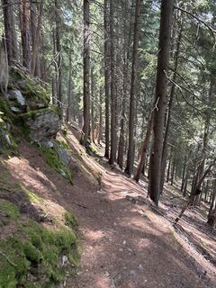 Foto von Albert Purtscher entlang der Tour