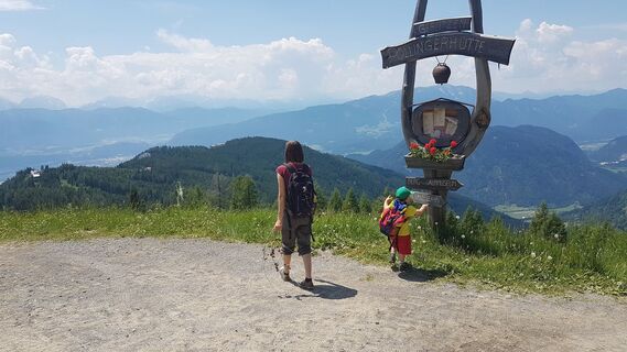 Blick zur Kanzelhöhe