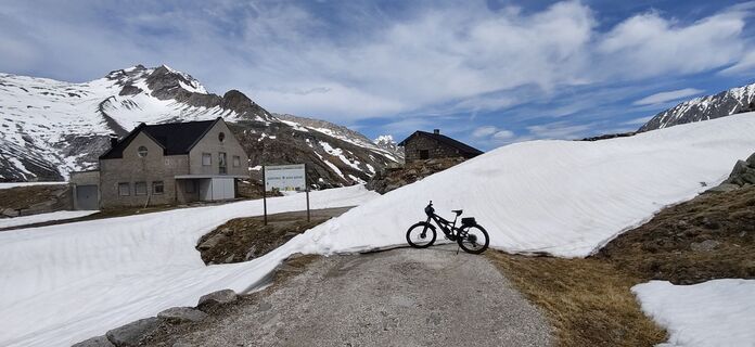 Foto von Albert Knollseisen entlang der Tour