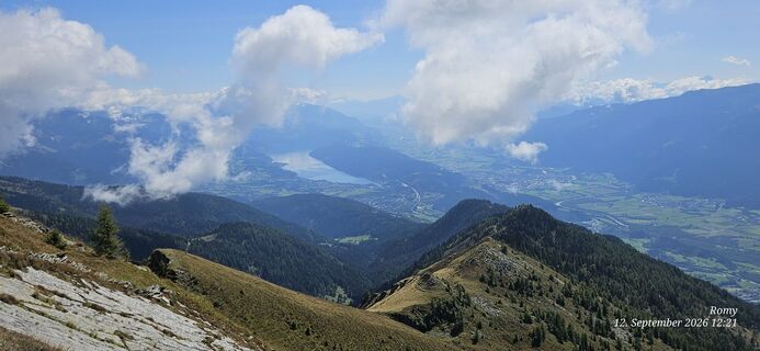 Foto von Romy entlang der Tour