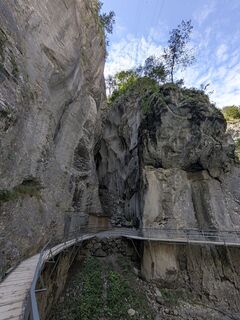 Foto von Mark Neill entlang der Tour