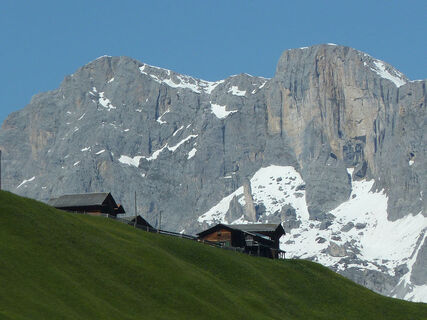 Herrlicher Blick auf die Rätikon-Kalkwände