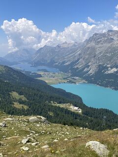 Foto von Annalena Dietrich entlang der Tour