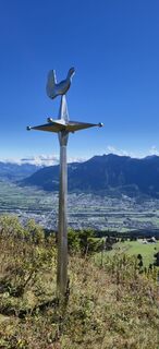 Foto van Burkhard Vetsch langs de tour