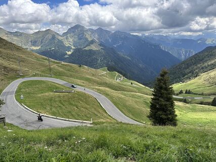 Foto von László Batki entlang der Tour