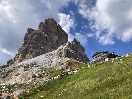 Foto von Marilena Locatelli entlang der Tour