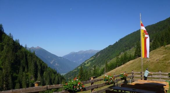 Aussicht von der Stranighütte