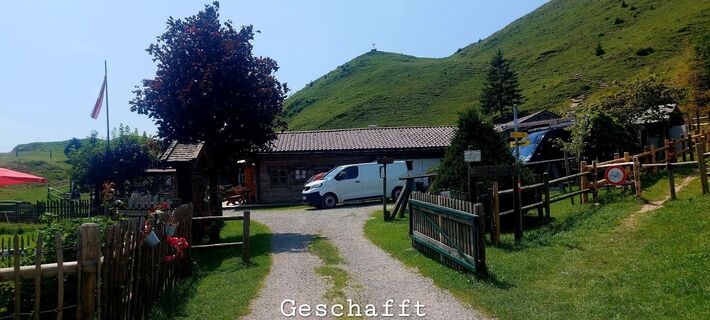 Foto von Hans Klamer entlang der Tour