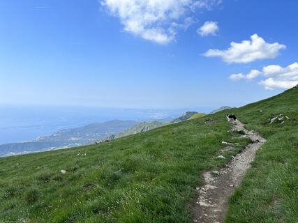 Foto von Edoardo D'Aliesio entlang der Tour