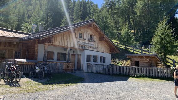 Foto von Hans Peter Kuen entlang der Tour