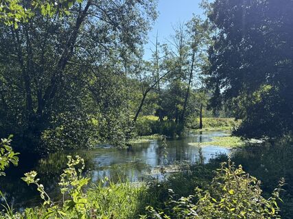 Foto de Norbert Herbig a lo largo del recorrido