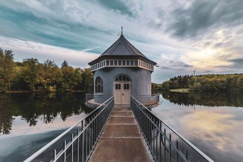 Pumpenhäuschen am Itzenplitzer Weiher