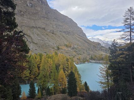 Photo de Helen le long du parcours
