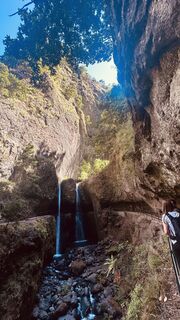 Foto von Edvard entlang der Tour
