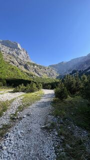Photo de Florian Lukasser le long du parcours