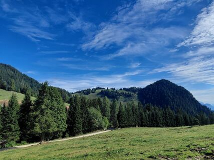 Photo de Sabine Steuxner le long du parcours
