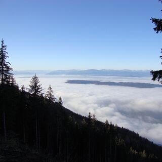 Blick vom Singerberg Richtung Villach