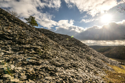Schieferhalden im Kaulenbachtal