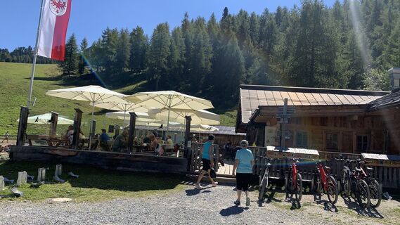Foto von Hans Peter Kuen entlang der Tour