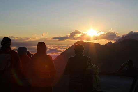 Sonnenaufgang am Golzentipp