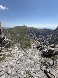 Fotografie z Luca Pirker na trase