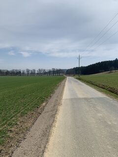 Foto von Melanie Hörzer entlang der Tour