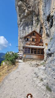 Foto von Max Gisler entlang der Tour