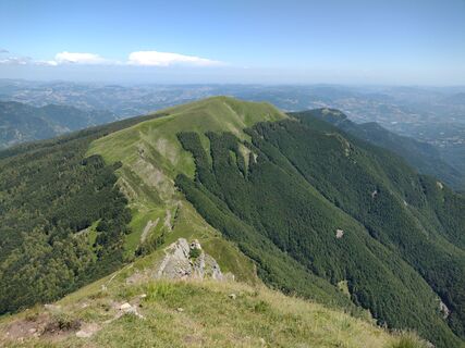 Foto von Alessandro Tarantola entlang der Tour