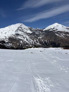 Foto von Heinz Sperl entlang der Tour