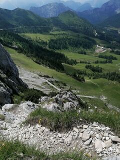 Foto von Dagmar Hofer entlang der Tour
