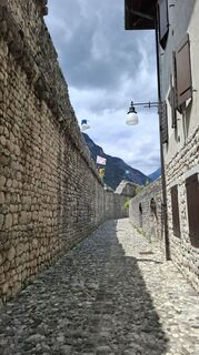 Foto von Márti entlang der Tour