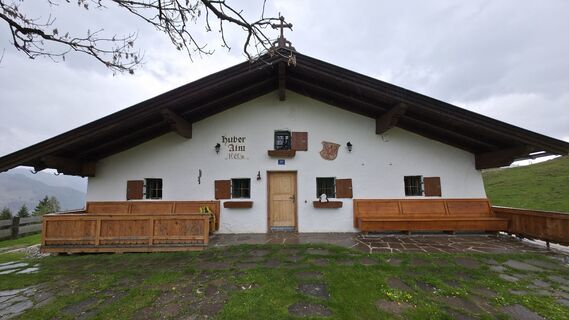 Fotografia z Michaela Egger na trase