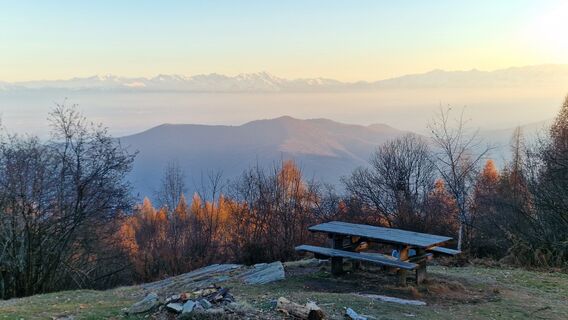 Foto van Fabrizi Mellano langs de tour