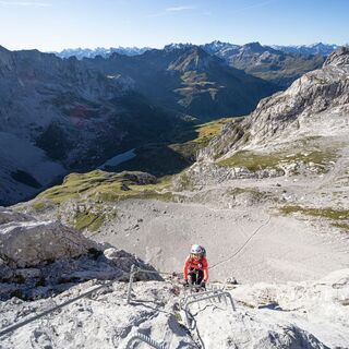 Klettersteig Partnunblick