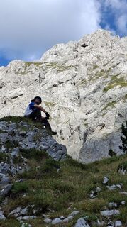 Foto de Sase Dinev a lo largo del recorrido