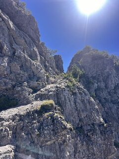 Foto von Sam Bargetz entlang der Tour