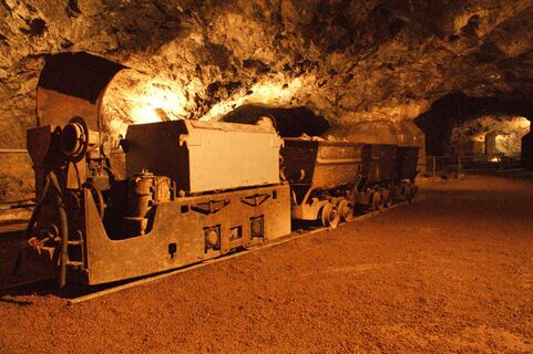 Grubenbahn - Marienglashöhle