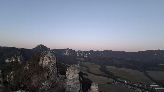 Fotografia z Dávid Mjartan na trase