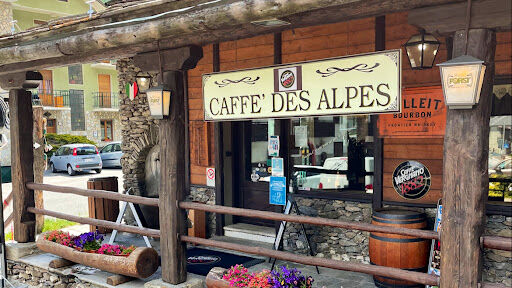 Cafe Des Alpes Schild